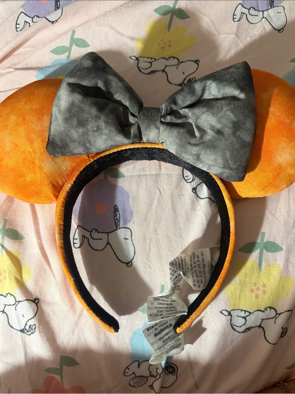 Orange Mickey Ears